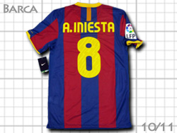 FC Barcelona 2010-2011 Home #6 A. INIESTA@oZi@z[@CjGX^@oT