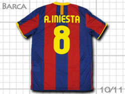 FC Barcelona 2010-2011 Home #6 A. INIESTA@oZi@z[@CjGX^@oT