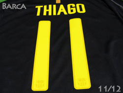 FC Barcelona 2011-2012 Away #11 THIAGO Qatar Foundation@oZi@AEFC@oT@`ASEAJ^@J^[c 419880