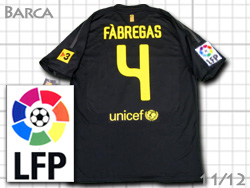 FC Barcelona 2011-2012 Away #4 FABREGAS Qatar Foundation@oZi@AEFC@oT@ZXNEt@uKX@J^[c 419880