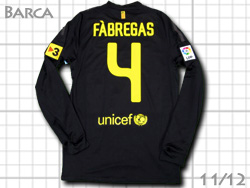 FC Barcelona 2011-2012 Away #4 FABREGAS Qatar Foundation@oZi@AEFC@oT@ZXNEt@uKX@J^[c 419881