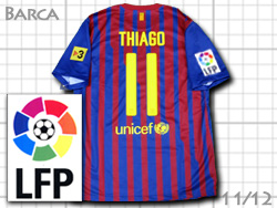 FC Barcelona 2011-2012 Home #11 THIAGO Qatar Foundation@oZi@z[@oT@`ASEAJ^@J^[c 419877