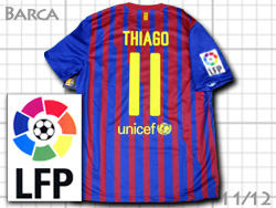 FC Barcelona 2011-2012 Home #11 THIAGO Qatar Foundation@oZi@z[@oT@`ASEAJ^@J^[c 419877