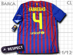 FC Barcelona 2011-2012 Home #4 FABREGAS Qatar Foundation@oZi@z[@oT@ZXNEt@uKX@J^[c 419877