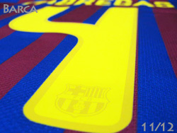 FC Barcelona 2011-2012 Home #4 FABREGAS Qatar Foundation@oZi@z[@oT@ZXNEt@uKX@J^[c 419877