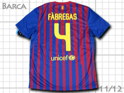 FC Barcelona 2011-2012 Home #4 FABREGAS Qatar Foundation@oZi@z[@oT@ZXNEt@uKX@J^[c 419877