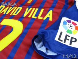 FC Barcelona 2011-2012 Home #7 DAVID VILLA Qatar Foundation@oZi@z[@oT@_rhErW@J^[c 419877