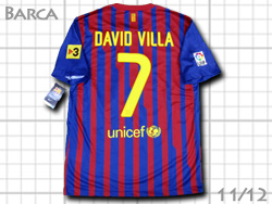 FC Barcelona 2011-2012 Home #7 DAVID VILLA Qatar Foundation@oZi@z[@oT@_rhErW@J^[c 419877