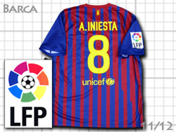 FC Barcelona 2011-2012 Home #8 A. INIESTA Qatar Foundation@oZi@z[@oT@AhCECjGX^@J^[c 419877