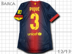 FC Barcelona Barca 2012/13 Home #3 PIQUE'@oZi@z[@sP@oT@478323