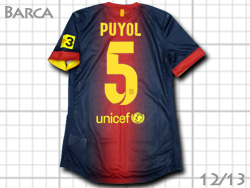 FC Barcelona Barca 2012/13 Home #5 PUYOL@oZi@z[@vW@oT@478323