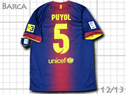 FC Barcelona Barca 2012/13 Home #5 PUYOL@oZi@z[@vW@oT@478323