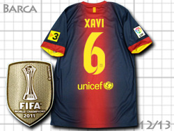 FC Barcelona Barca 2012/13 Home #6 XAVI@oZi@z[@VrEGifX@oT@478323