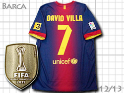 FC Barcelona Barca 2012/13 Home #7 DAVID VILLA@oZi@z[@_rhErW@oT@478323