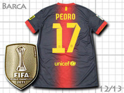 FC Barcelona Barca 2012/13 Home #17 PEDRO@oZi@z[@yh@oT