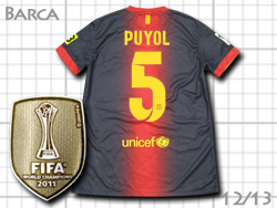 FC Barcelona Barca 2012/13 Home #5 PUYOL@oZi@z[@vW@oT@478323