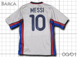 FC Barcelona 2000-2001 Away #10 MESSI@oZi@oT@AEFC@bV