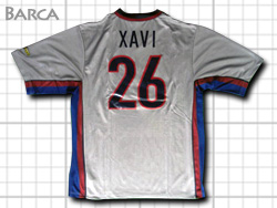 FC Barcelona 1999-2000 Away #26 XAVI@oZi@oT@AEFC@Vr