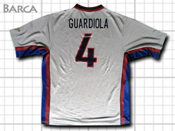 FC Barcelona 1999-2000 Away #4 GUARDIOLA@oZi@oT@AEFC@OAfBI