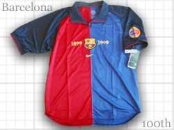 バルセロナ NIKE ユニフォームショップ 100周年モデル Barcelona Home