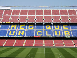 Mes que Futbol. More than Football. FC Barcelona