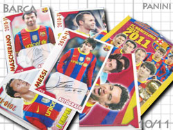 Panini FC Barcelona Stecker 2010/2011@pj[j@XebJ[@FCoZi