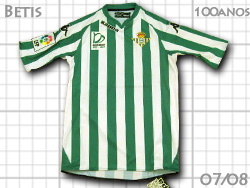 real betis 2007-2008 home 100year