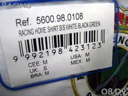 Racing Santander 2008-2009 Home Liga@VET^f[@z[@[Kp