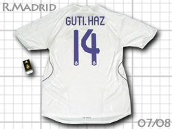 real madrid 2007-2008 home guti