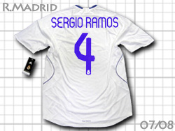 real madrid 2007-2008 home sergio ramos