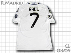 Real Madrid 2008-2009 レアル・マドリード Raul ラウル