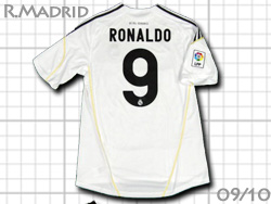 Real Madrid 2009-2010 Home #9 RONALDO@A}h[h@z[@iEh