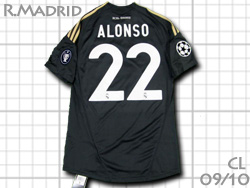 Real Madrid 2009/2010 3rd Champions league #22 XAVI ALONSO adidas@A}h[h@T[h@VrEA\@`sIY[O@AfB_X
