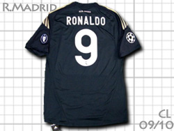 Real Madrid 2009/2010 3rd Champions league #9 RONALDO adidas@A}h[h@T[h@iEh@`sIY[O@AfB_X
