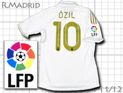 Real Madrid 2011-2012 Home #10 OZIL adidas@A}h[h@z[@GW@AfB_X