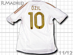 Real Madrid 2011-2012 Home #10 OZIL adidas@A}h[h@z[@GW@AfB_X