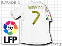 Real Madrid 2011-2012 Home #7 RONALDO adidas@A}h[h@z[@NX`A[mEiEh@AfB_X