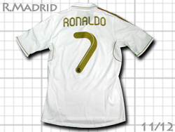 Real Madrid 2011-2012 Home #7 RONALDO adidas@A}h[h@z[@NX`A[mEiEh@AfB_X