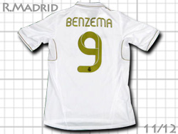 Real Madrid 2011-2012 Home #9 BENZEMA adidas@A}h[h@z[@JEx[}@AfB_X