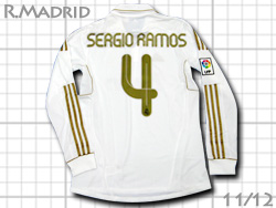 Real Madrid 2011-2012 Home #4 SERGIO RAMOS adidas@A}h[h@z[@ZqIEX@AfB_X