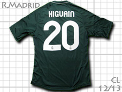 Real Madrid 12/13 3rd #20 HIGUAIN adidas@A}h[h@T[h@STECOAC@110N@AfB_X