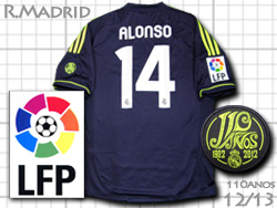 Real Madrid 12/13 Away #14 ALONSO adidas@A}h[h@AEFC@VrEA\@110N@AfB_X@X21992