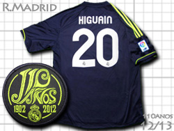 Real Madrid 12/13 Away #20 HIGUAIN adidas@A}h[h@AEFC@STECOAC@110N@AfB_X@X21992