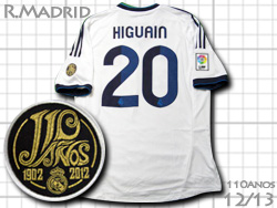 Real Madrid 12/13 Home #20 HIGUAIN adidas@A}h[h@z[@COAC@110N@AfB_X@X21987