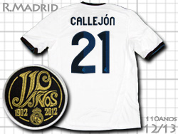 Real Madrid 12/13 Home #21 CALLEJON adidas@A}h[h@z[@JWFz@110N@AfB_X@X21987