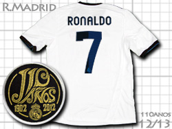 Real Madrid 12/13 Home #7 RONALDO adidas@A}h[h@z[@NX`A[mEiEh@110N@AfB_X@X21987