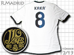 Real Madrid 12/13 Home #8 KAKA' adidas@A}h[h@z[@JJ[@110N@AfB_X@X21987