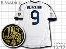 Real Madrid 12/13 Home #9 BENZEMA adidas@A}h[h@z[@JEx[}@110N@AfB_X@X21987