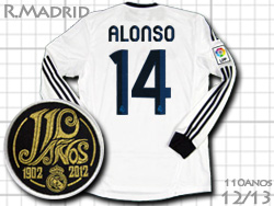 Real Madrid 12/13 Home #14 ALONSO adidas@A}h[h@z[@VrEA\@110N@AfB_X@W41762