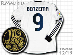 Real Madrid 12/13 Home #9 BENZEMA adidas@A}h[h@z[@JEx[}@110N@AfB_X@W41762